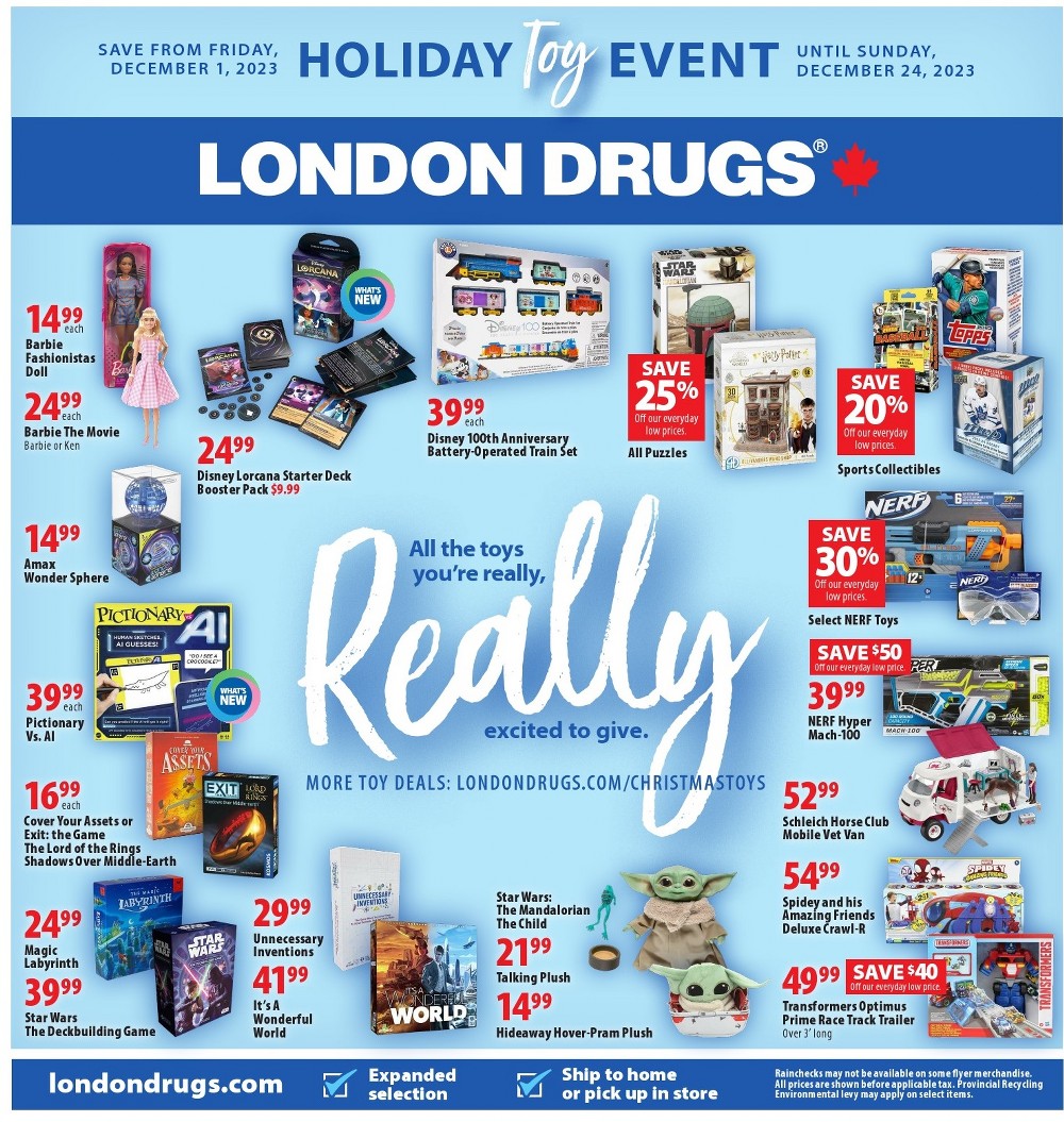 London Drugs Flyer December 8 to December 13, 2023 1 – london drugs flyer 01 06
