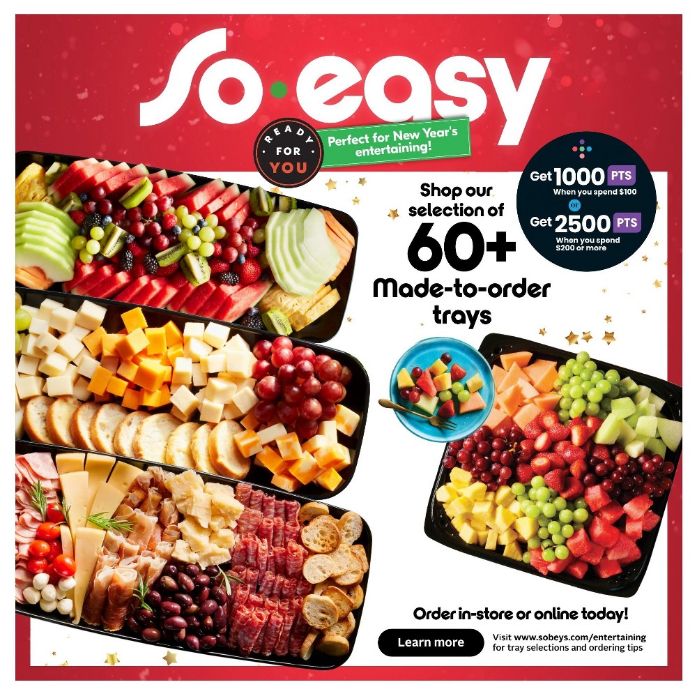 Sobeys Flyer (ON) January 4 to January 10, 2024 FlyerHunters