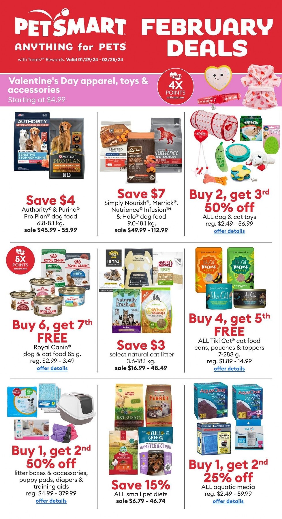 Petsmart Flyer February 1 to February 28, 2024