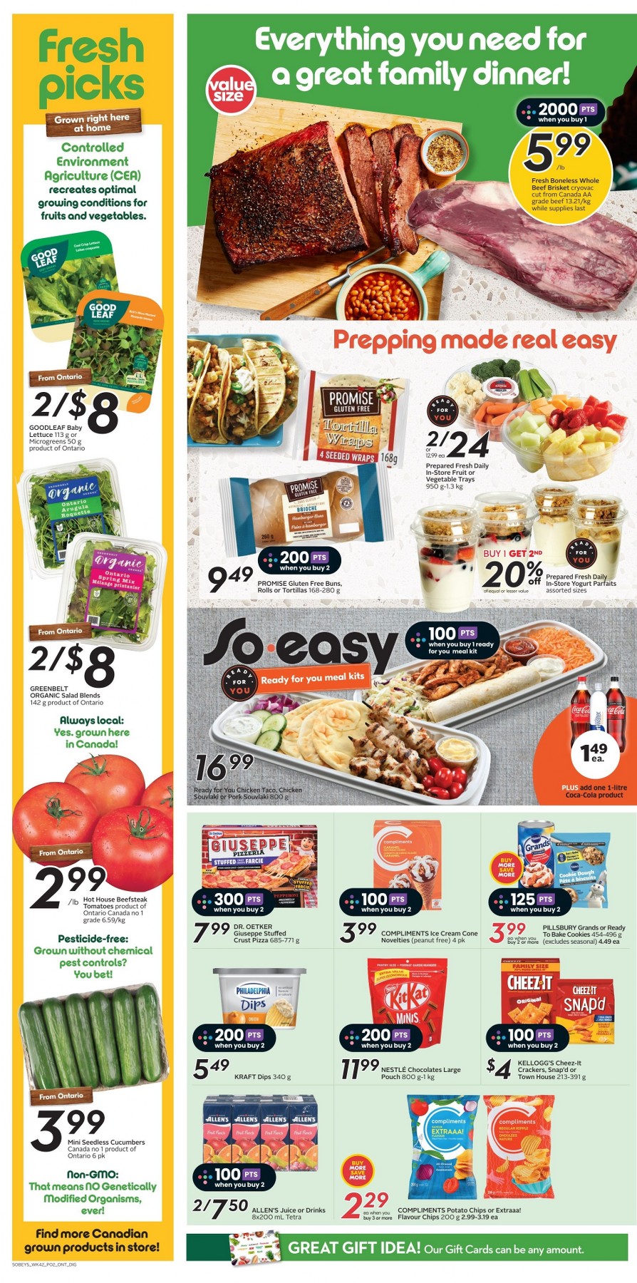 Sobeys Flyer (WEST) February 22 to February 28, 2024