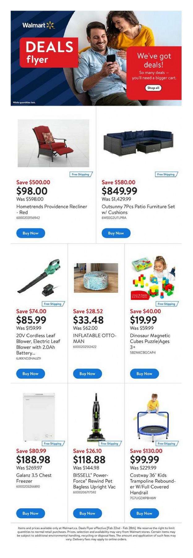 Walmart Deals March 7 to March 13, 2024