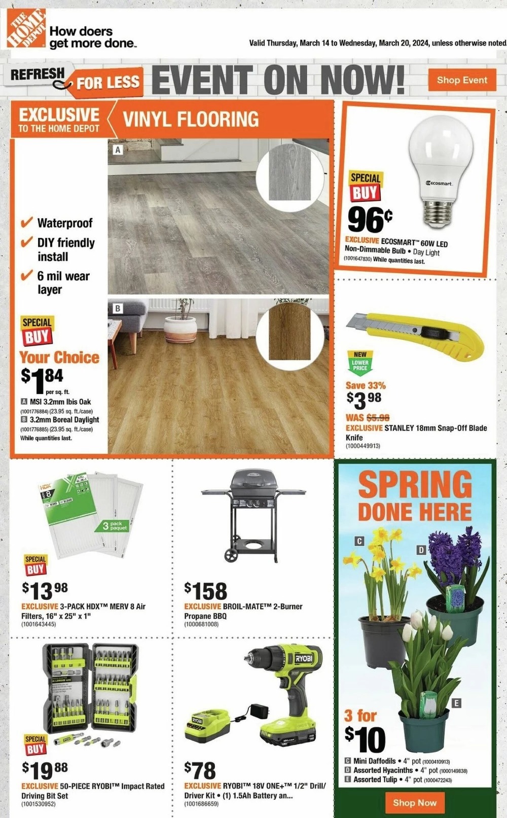 Home Depot Flyer March 21 to March 27, 2024
