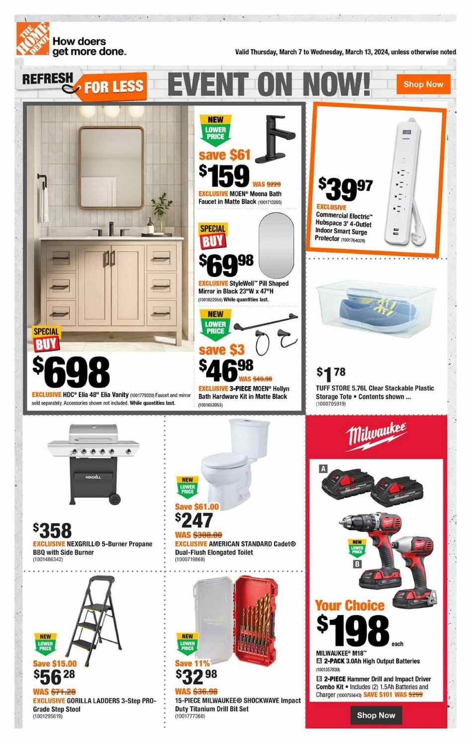 Home Depot Flyer March 7 to March 13, 2024