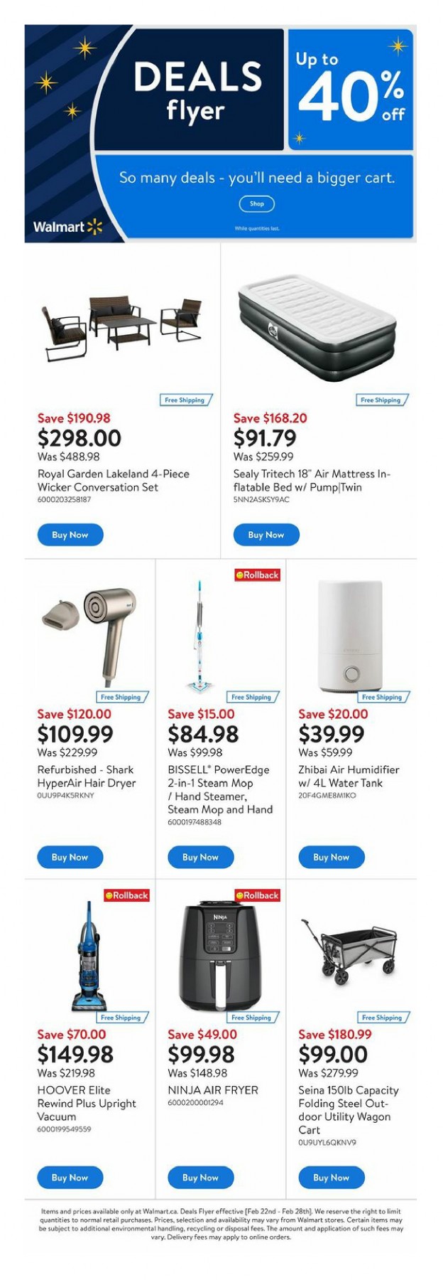 Walmart Deals March 21 to March 27, 2024