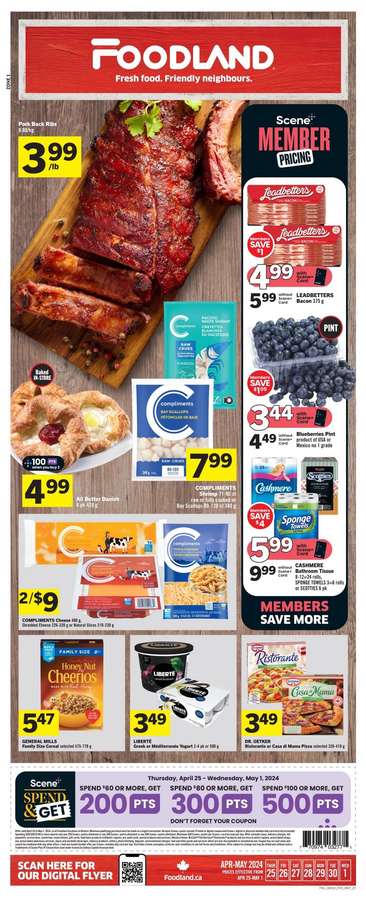 Foodland Flyer April 25 to May 1, 2024 FlyerHunters