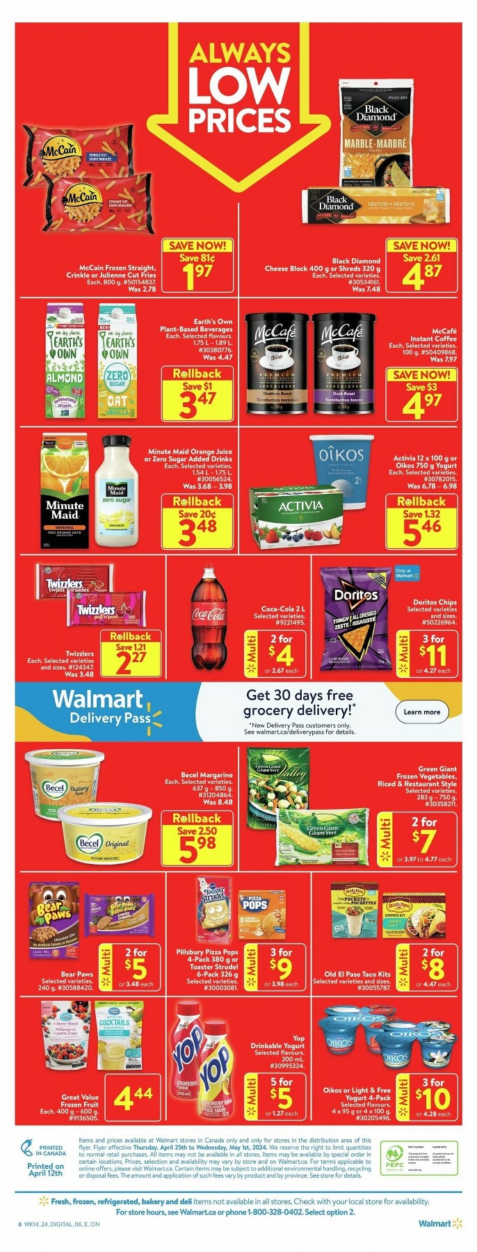 Walmart Flyer May 2 to May 8, 2024