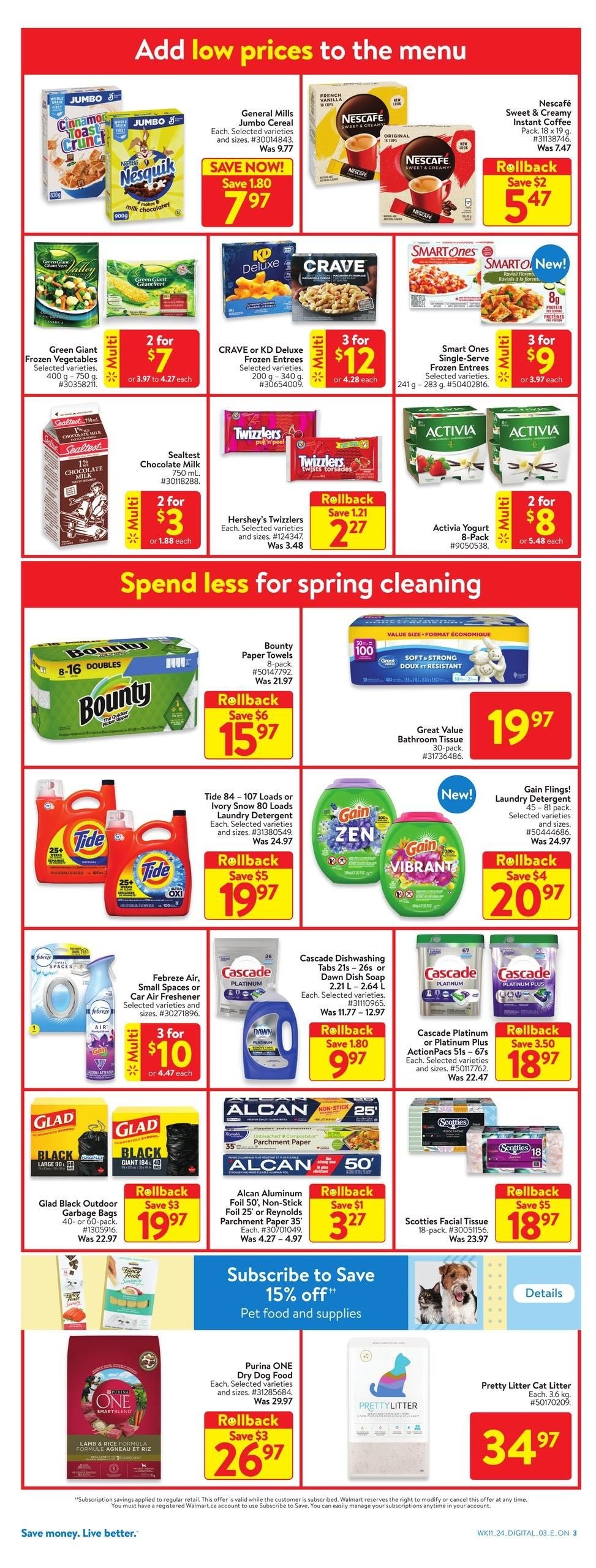 Walmart Flyer April 4 to April 10, 2024