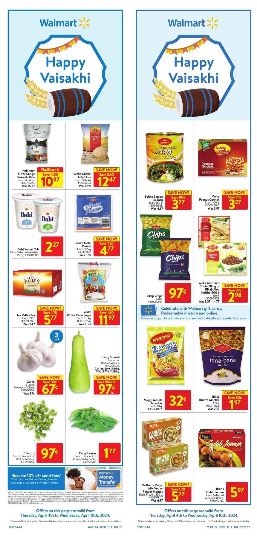 Walmart Flyer April 4 to April 10, 2024