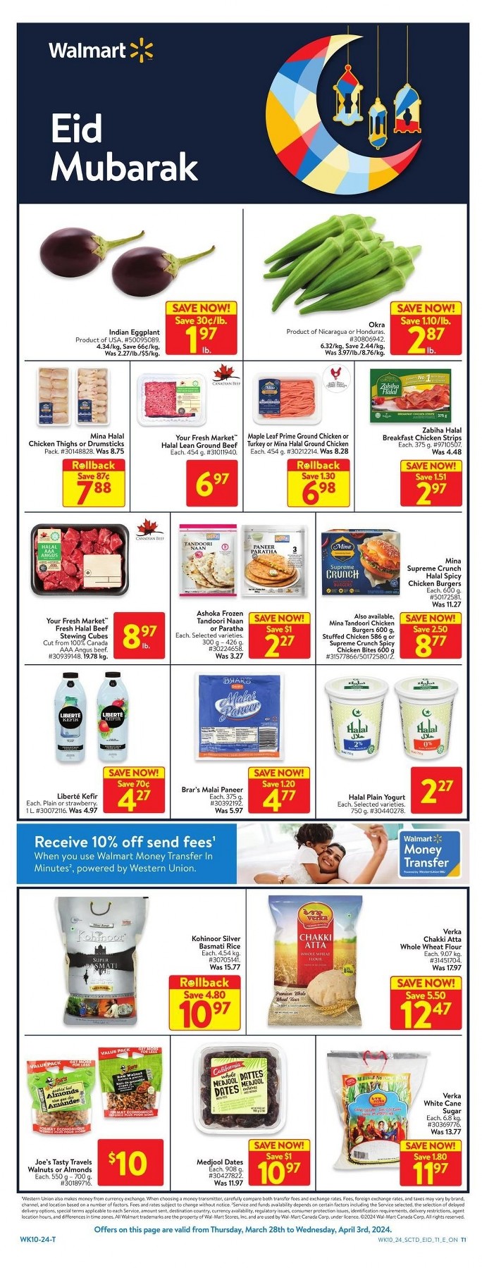 Walmart Flyer April 4 to April 10, 2024