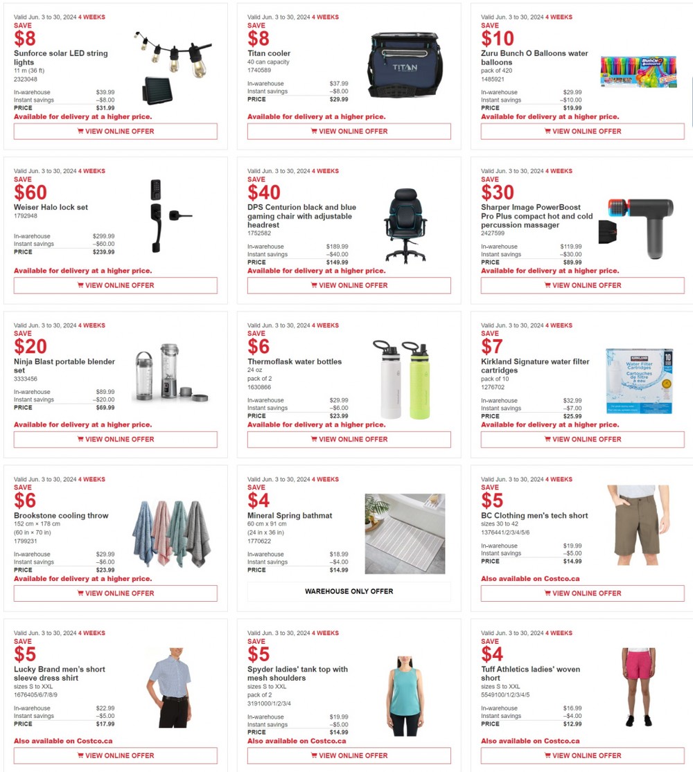 Costco Flyer June 3 to June 30, 2024 OnlineFlyersCa